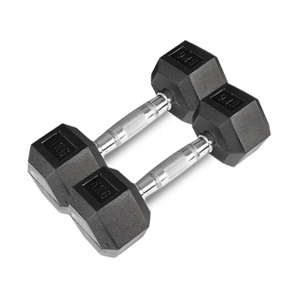 CORTEX 56kg Hex Fixed Dumbbell Set (4 6 8 10kg Pairs)