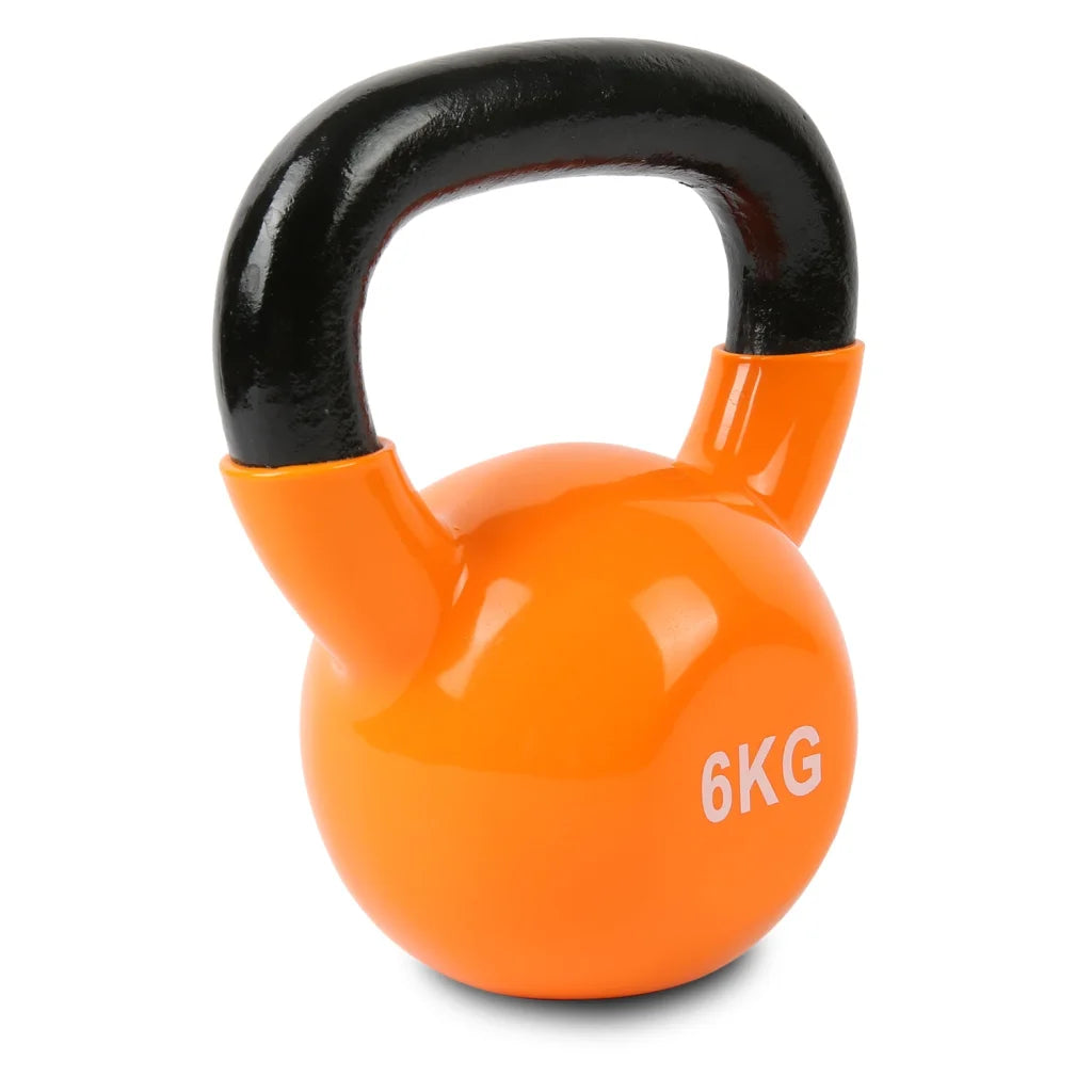 CORTEX 6kg Vinyl Kettlebell - Sports & Fitness