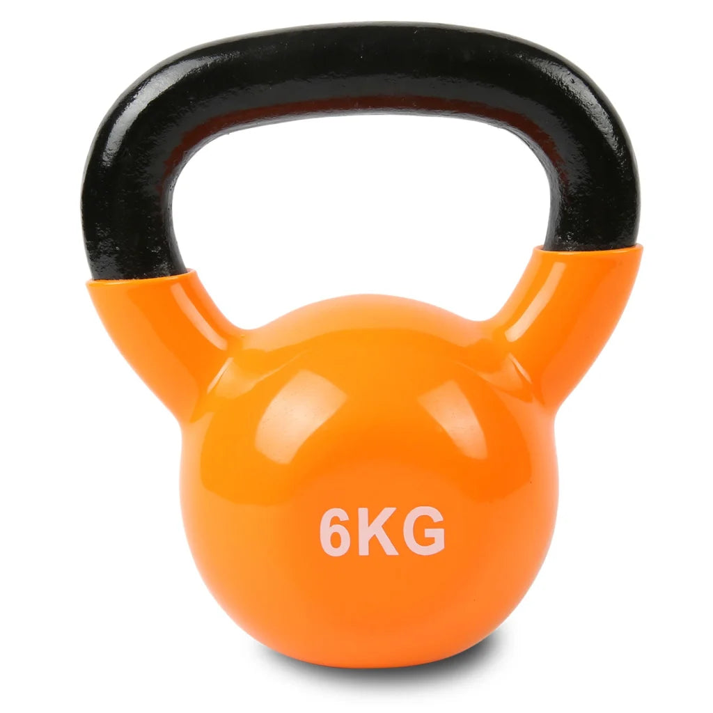 CORTEX 6kg Vinyl Kettlebell - Sports & Fitness