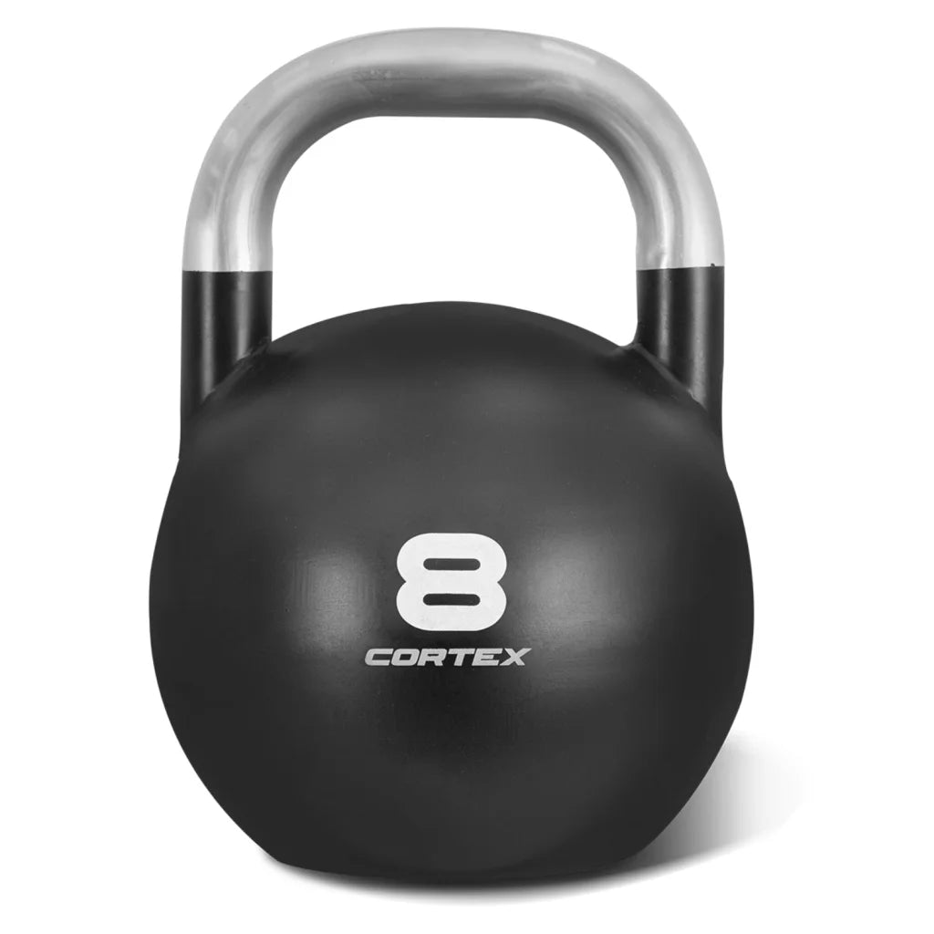 CORTEX 8kg Commercial Steel Kettlebell V2 - Sports & Fitness