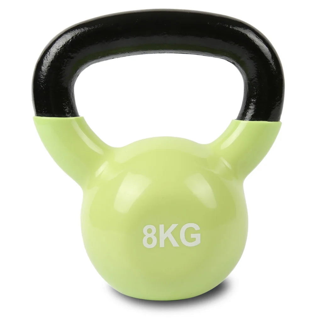 CORTEX 8kg Vinyl Kettlebell - Sports & Fitness