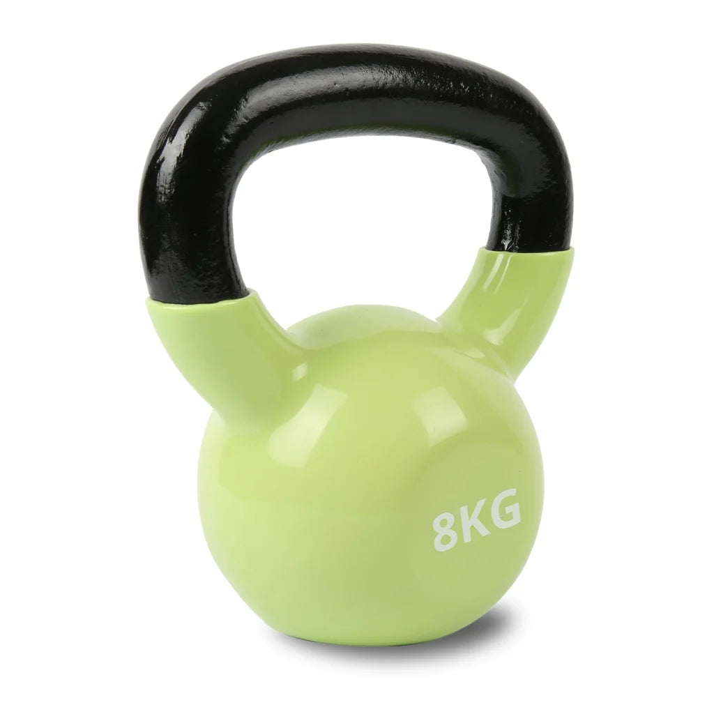 CORTEX 8kg Vinyl Kettlebell - Sports & Fitness