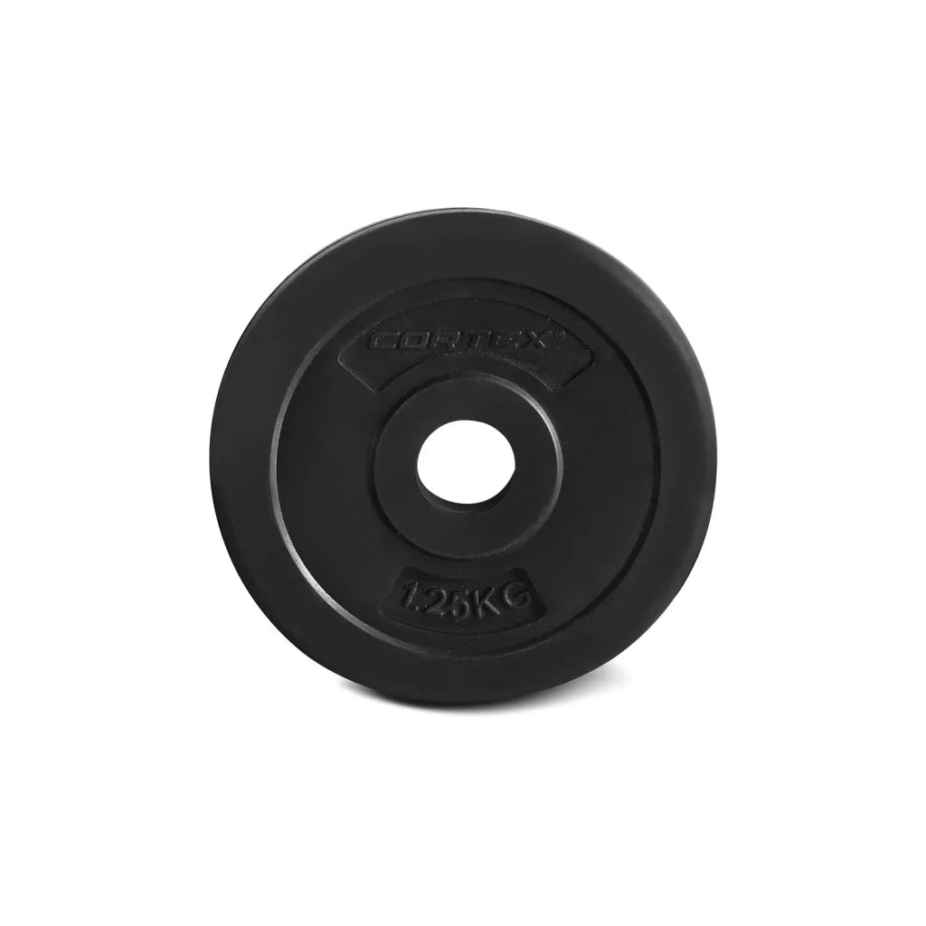 CORTEX 90kg EnduraCast Barbell Weight Set - Sports &