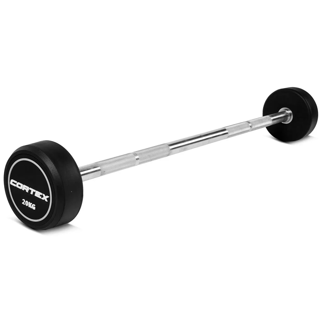 CORTEX ALPHA Series Fixed Barbell Set 100kg with Stand