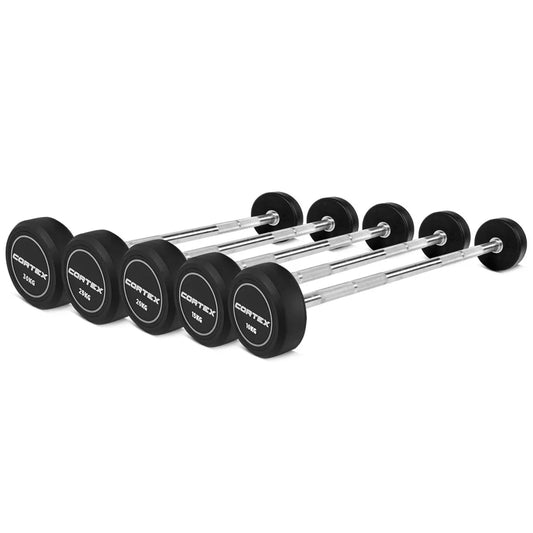 CORTEX ALPHA Series Fixed Barbell Weight Set 100kg - Sports