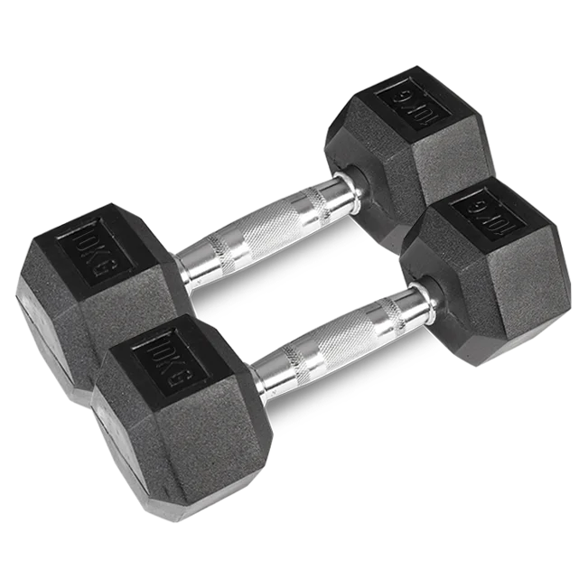 CORTEX Hex Dumbbell 56kg Set with Stand (4 6 8 10kg Pairs)