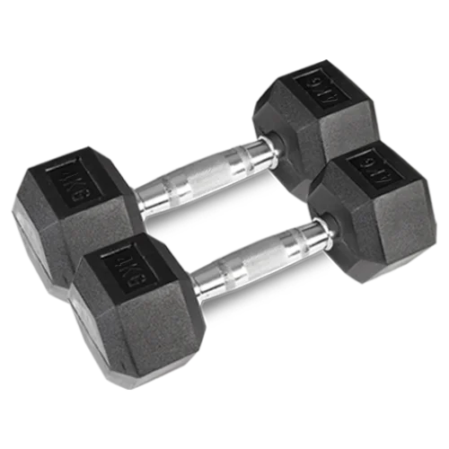 CORTEX Hex Dumbbell 56kg Set with Stand (4 6 8 10kg Pairs)