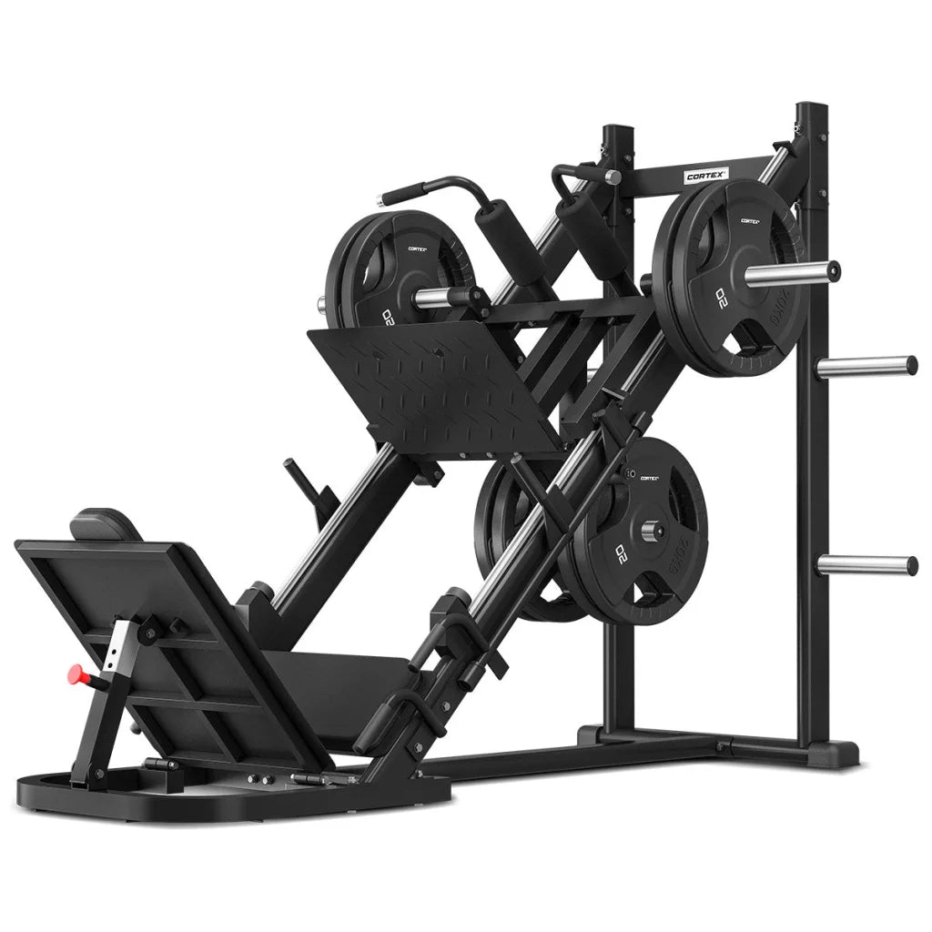 CORTEX LP10 Leg Press and Hack Squat Machine Combo (45