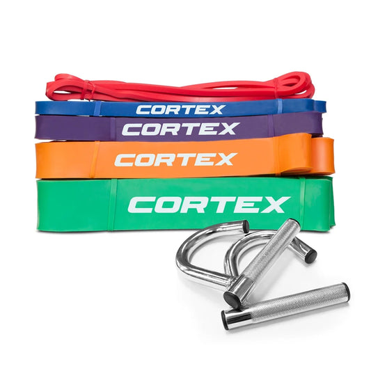 CORTEX Resistance Bands Set & Handles - Sports & Fitness >