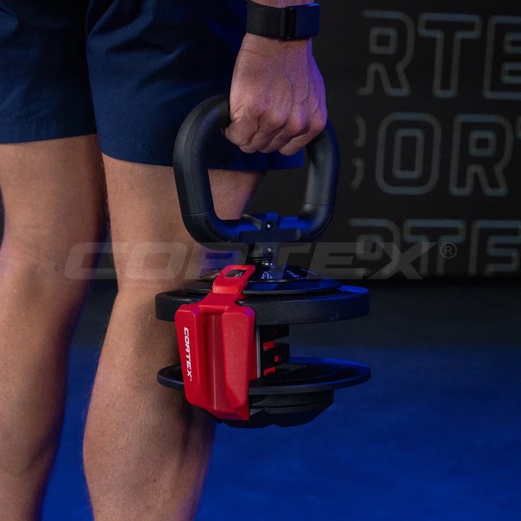 CORTEX Revolock V2 24kg Adjustable Steel Dumbbell Barbell