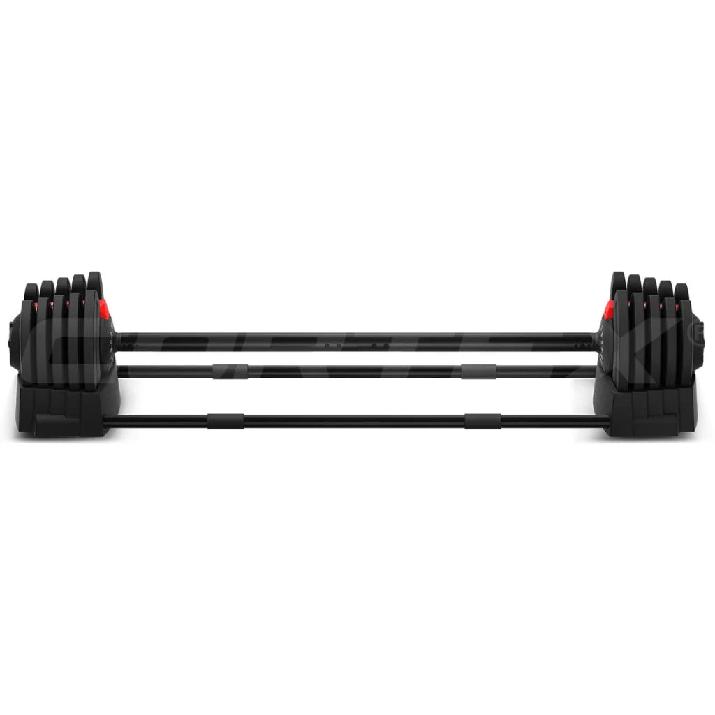 CORTEX Revolock V2 40kg Adjustable Steel Dumbbell Barbell