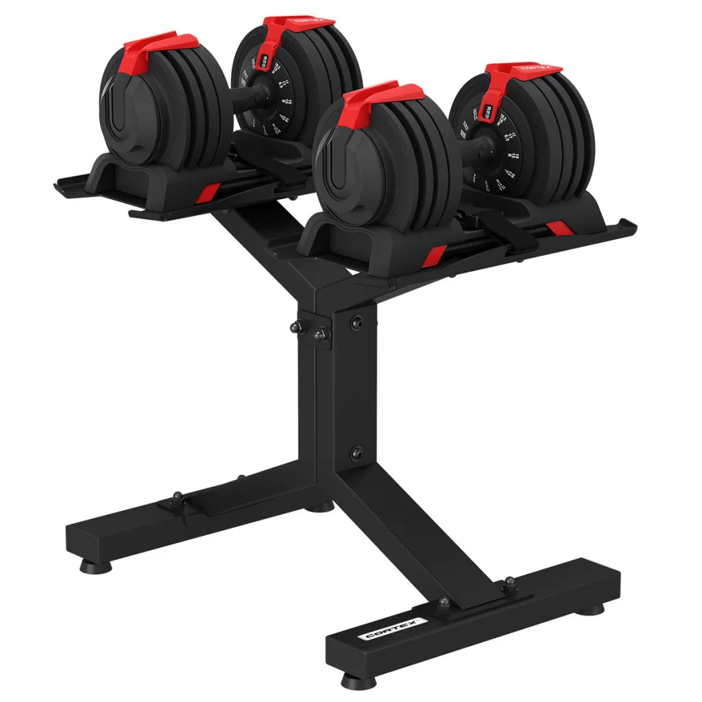 CORTEX Revolock V2 48kg Adjustable Dumbbell + Barbell