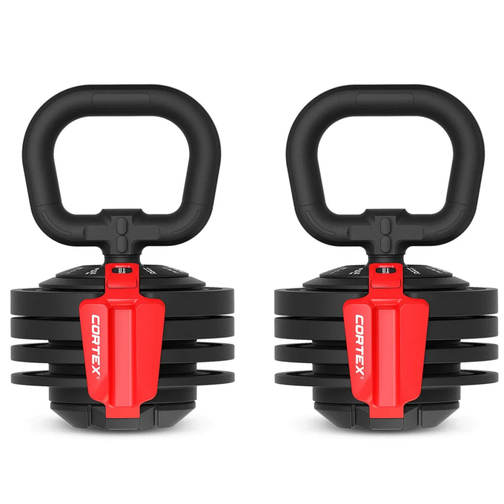 CORTEX Revolock V2 48kg Adjustable Dumbbell + Barbell