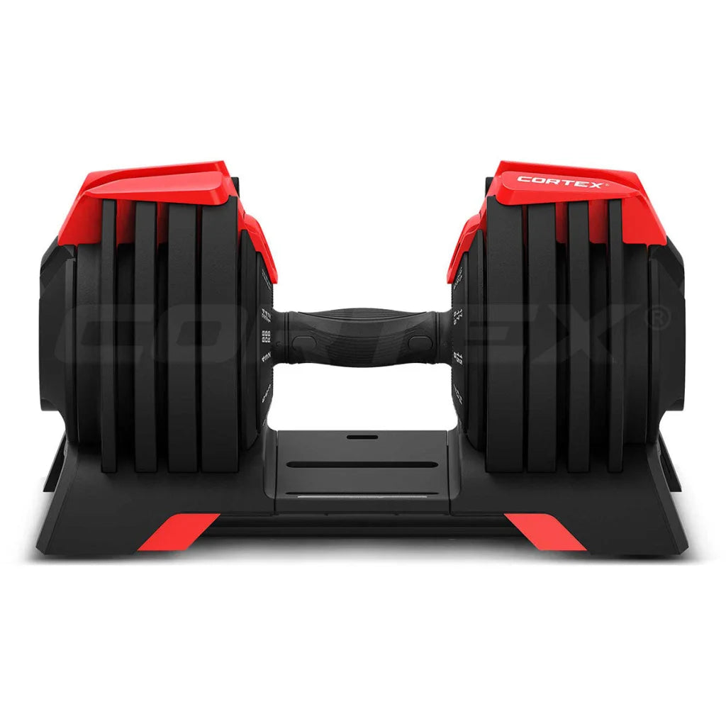 CORTEX Revolock V2 48kg Pair Set Adjustable Steel Dumbbell