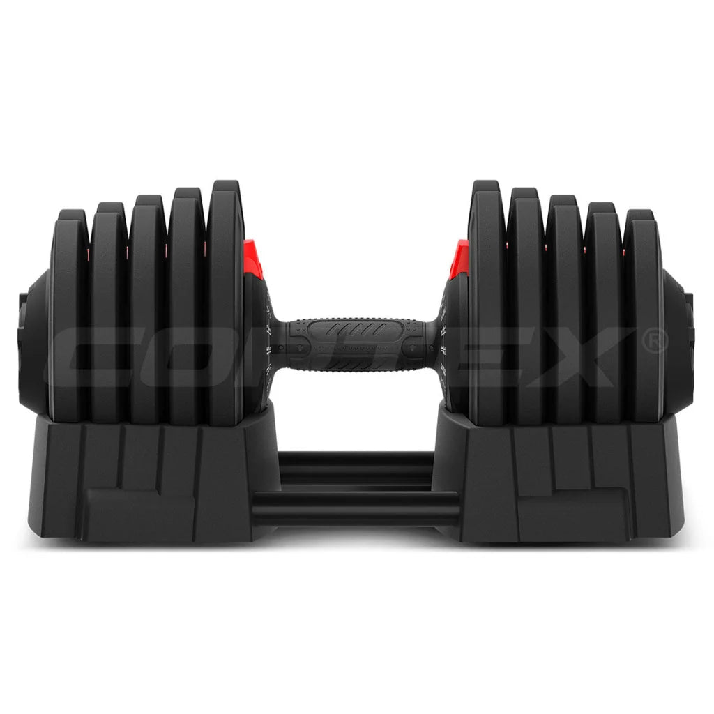 CORTEX Revolock V2 80kg Pair Set Adjustable Steel Dumbbell