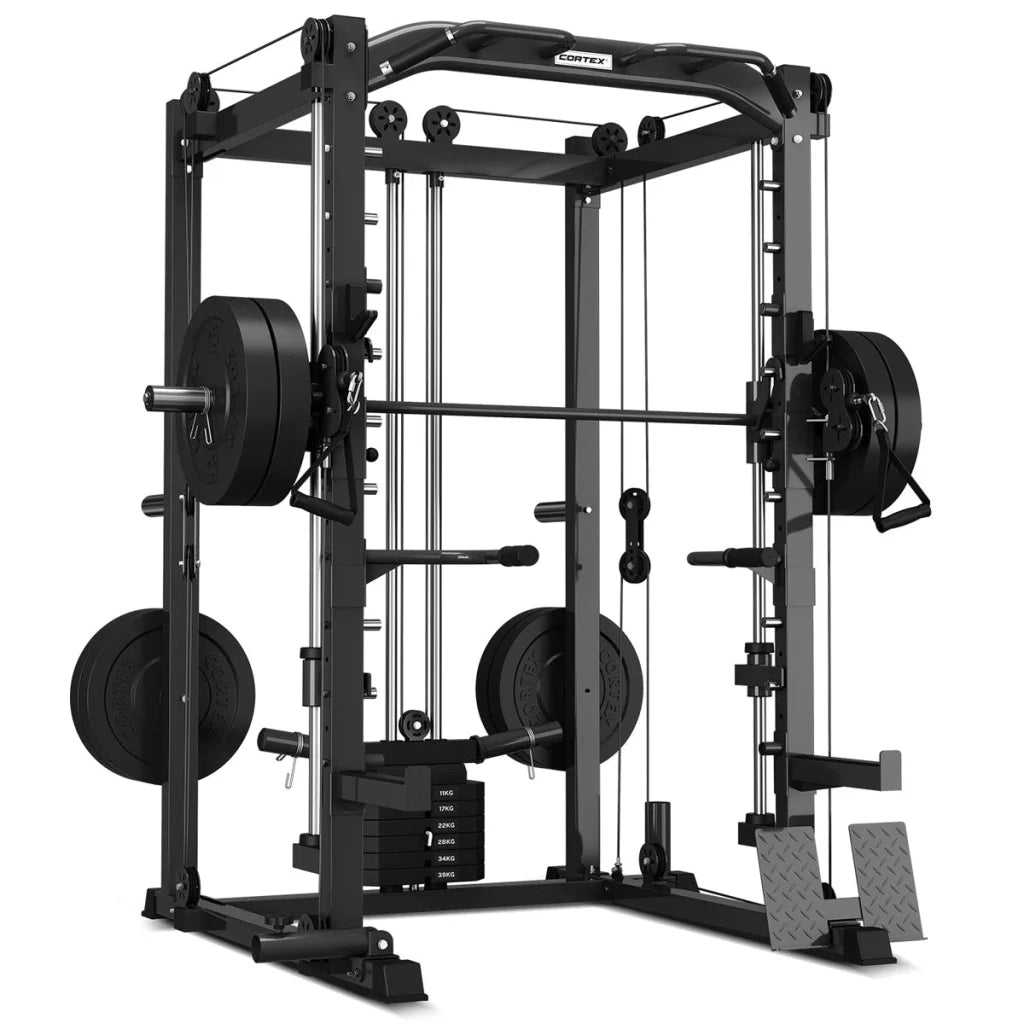 CORTEX SM-20 6-in-1 Power Rack Smith & Cable Machine