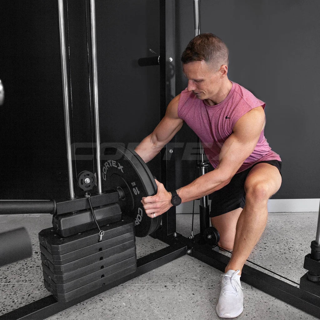 CORTEX SM-20 6-in-1 Power Rack Smith & Cable Machine