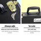 Cosmetic Beauty Makeup Case Portable Black/Gold - Cosmetic