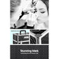 Cosmetic Beauty Makeup Case Portable Diamond Black