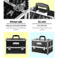 Cosmetic Beauty Makeup Case Portable Diamond Black Storage