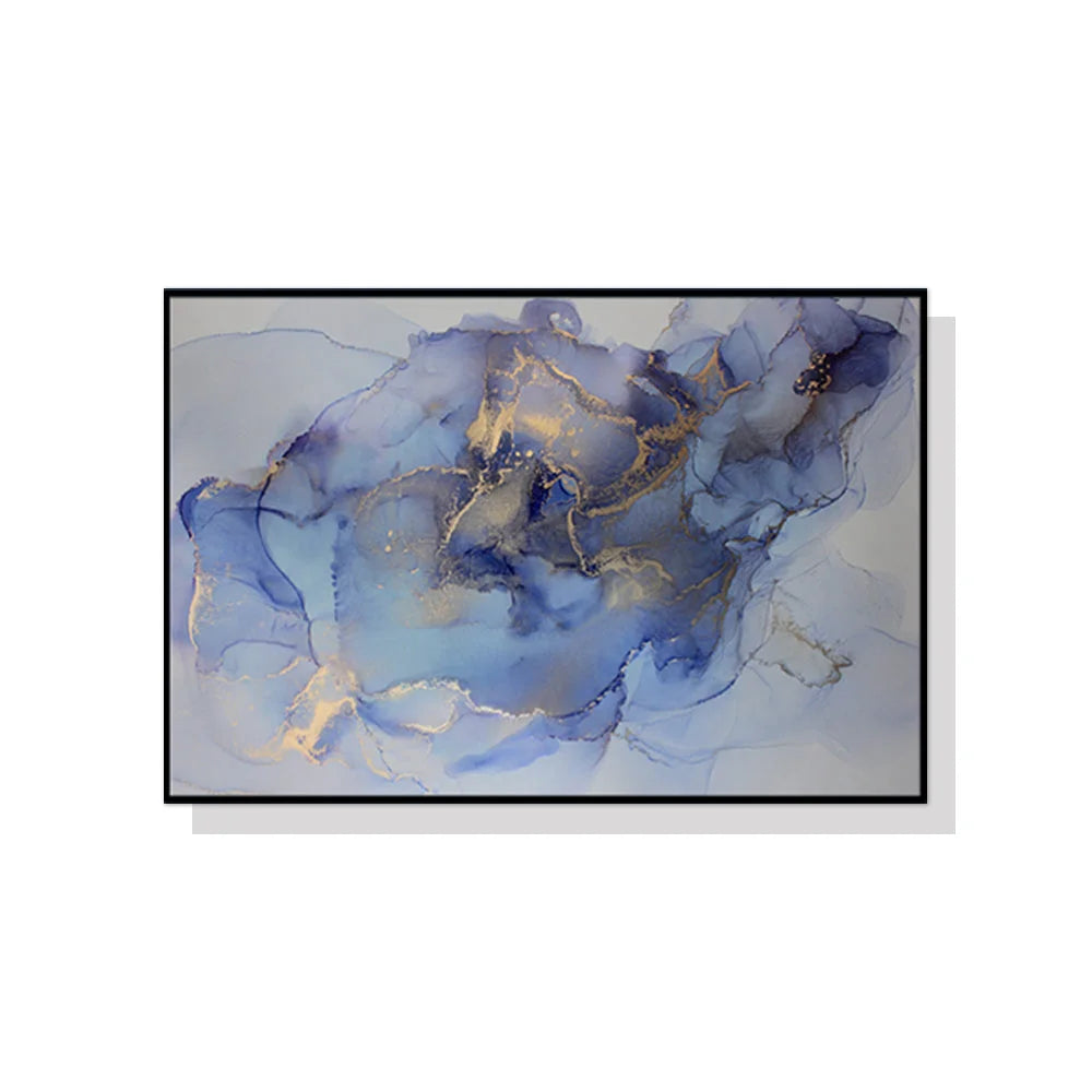 Cosmic Part Wall Art - Black Frame Canvas 70cm x 100cm