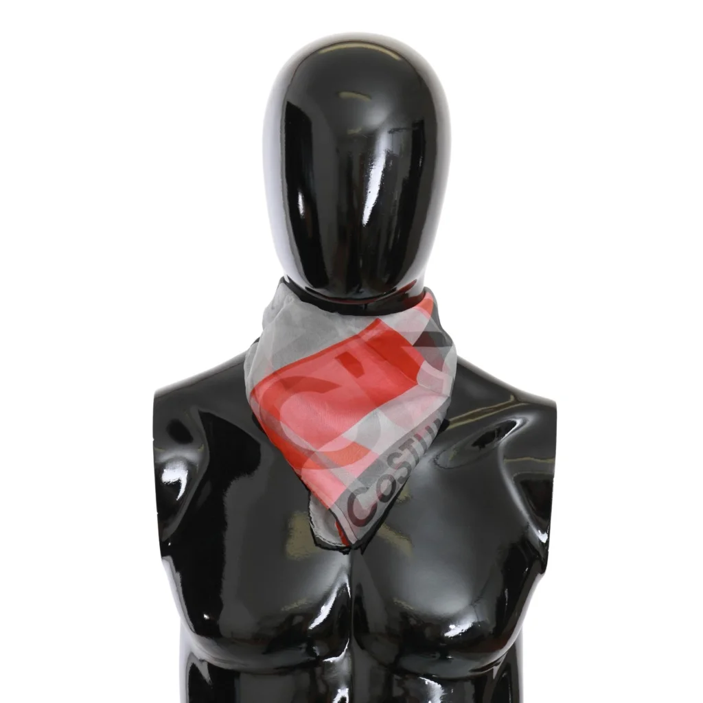 CoSTUME NATIONAL CNC Silk Scarf Bandana Hat One Size Women