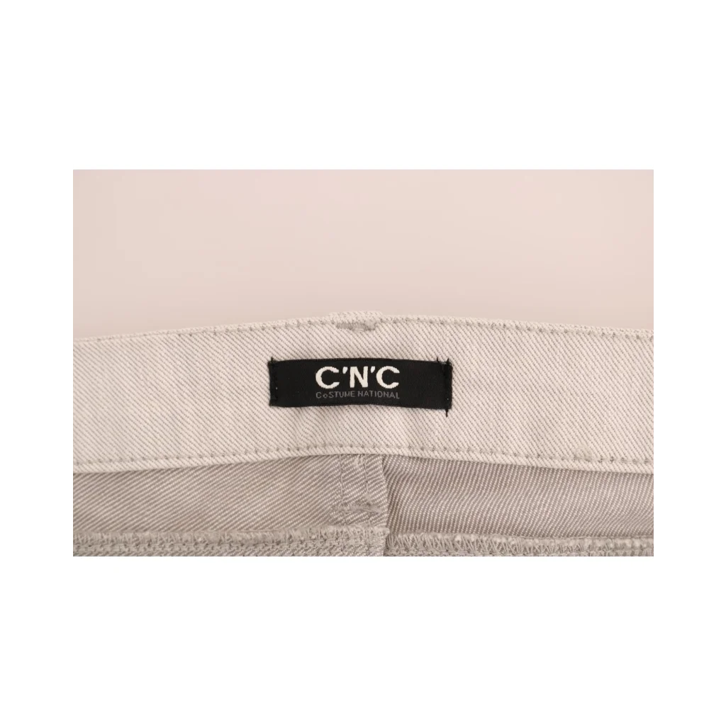CoSTUME NATIONAL CNC Slim Fit White Jeans W26 US Women