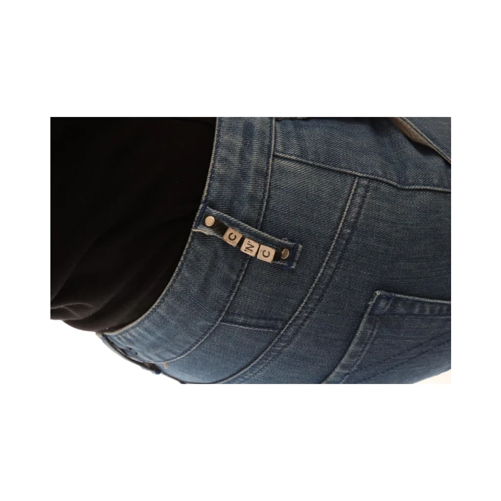 Costume National Women’s Blue Wash Cotton Slim Denim Jeans