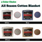 Cotton Blanket Radisson All Season White Single - Home &
