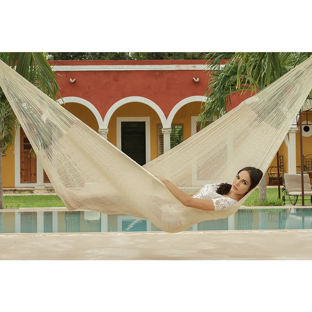 Cotton Hammock Jumbo Size - Cream - Hammocks