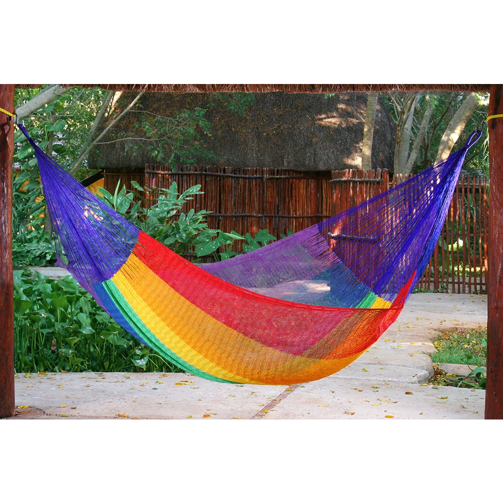 Cotton Hammock King Size - Rainbow - Hammocks