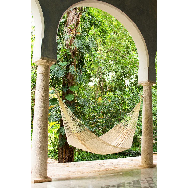 Cotton Hammock Queen Size - Cream - Hammocks