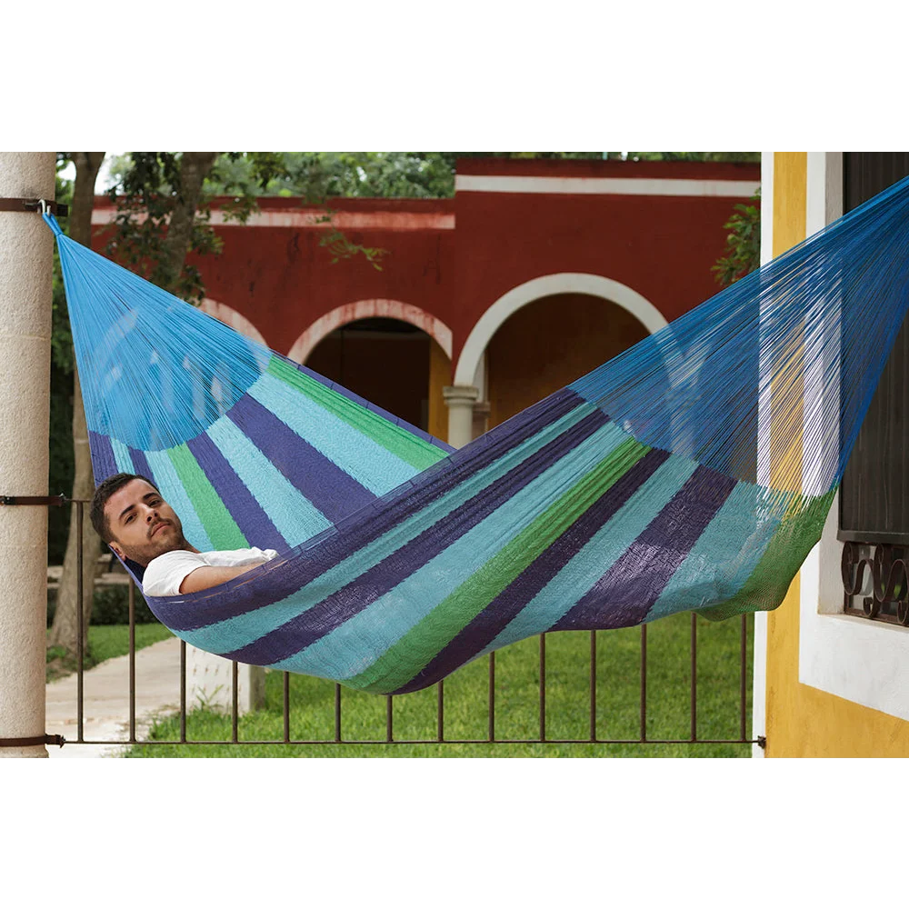 Cotton Hammock Queen Size - Oceanica - Hammocks