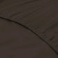 Cotton Rich Fitted Sheet 1500TC 3PC Set Double - Dusk Grey Royal Comfort