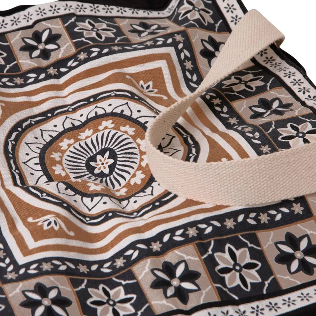 Cotton Tote Shopping Bag J Elliot Home Kasbah 40.5x43x10 cm