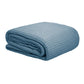 Cotton Waffle Blanket Dusk Blue Single - Artex - Home &