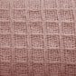 Cotton Waffle Blanket Dusty Pink Queen Artex 202