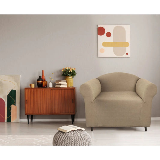 Couch Cover One Seater - Cambridge Extra-Stretch Linen
