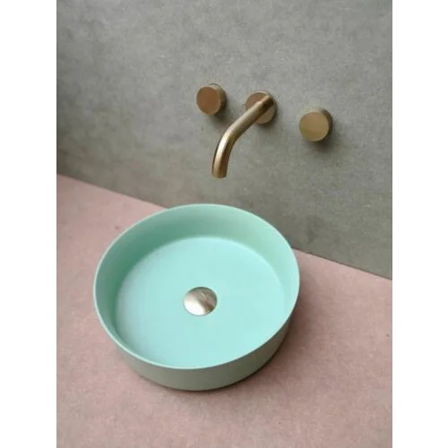 Counter Basin Sink 2023 Matte Black White Pink Green Gold