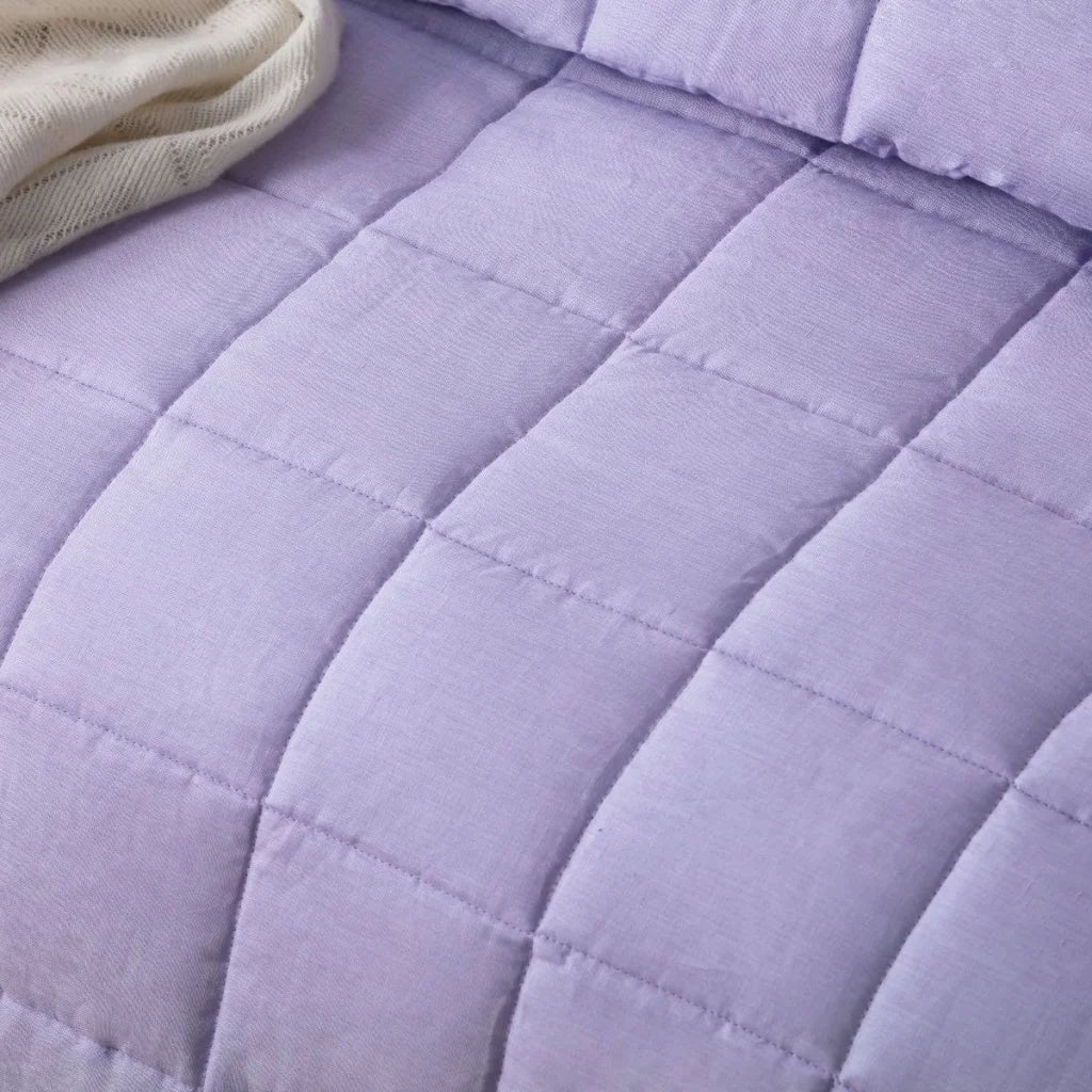 Coverlet Set Queen Vintage Design Homewares Lilac French