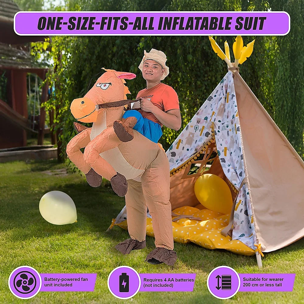 Cowboy Inflatable Costume - Costumes