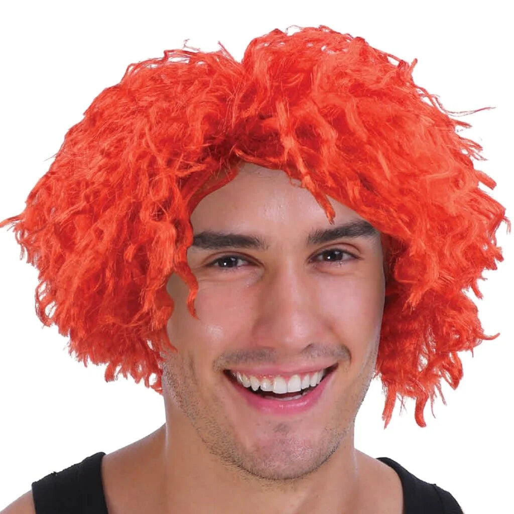 CRAZY WIG Afro Style Costume Party Fancy Dress Curly Hair
