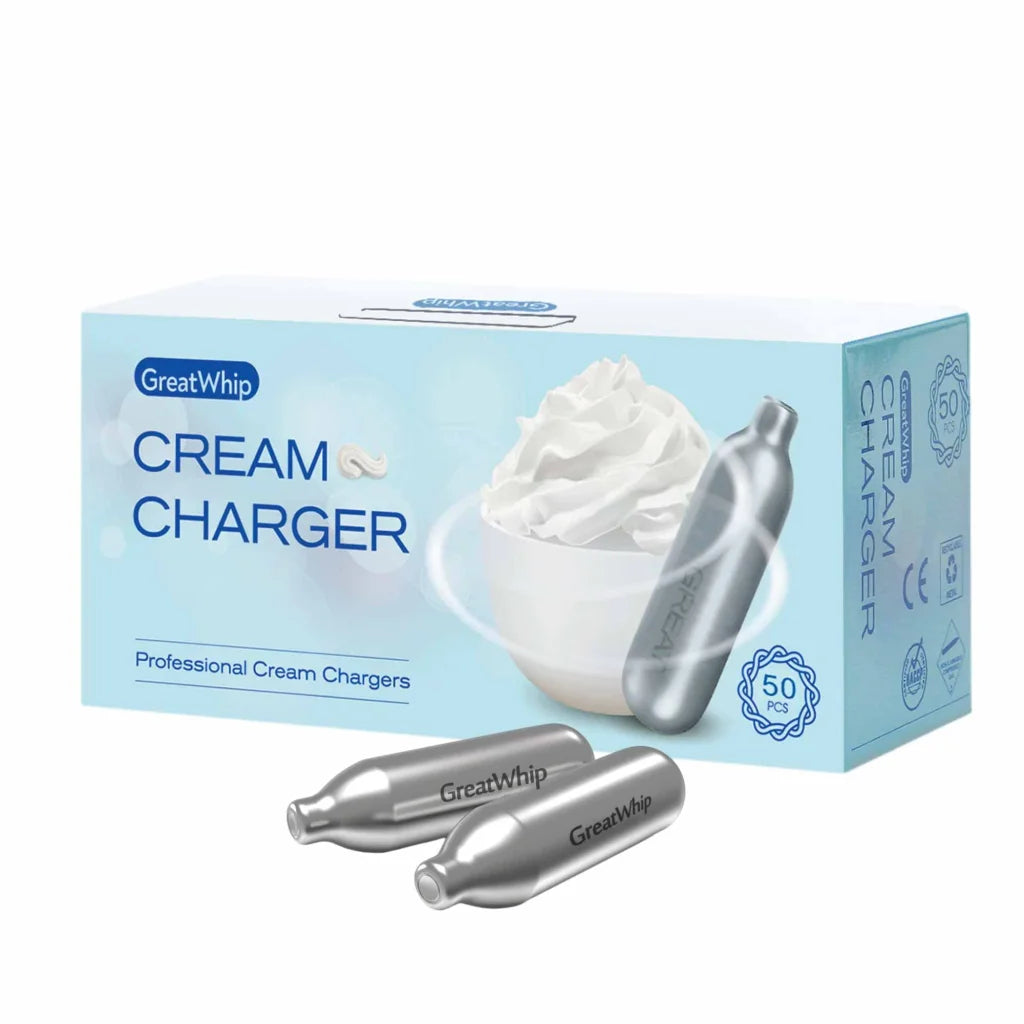 Cream Whipper Dispenser 250ml + 50x NO2 Chargers