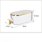 Cream White Refrigerator Cold Water Dispenser - 5.3L Fruit