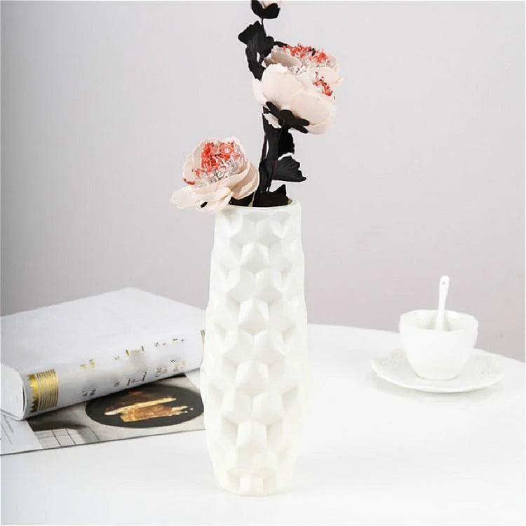 Creative Diamond-shaped Vase for Dry and Wet Flower