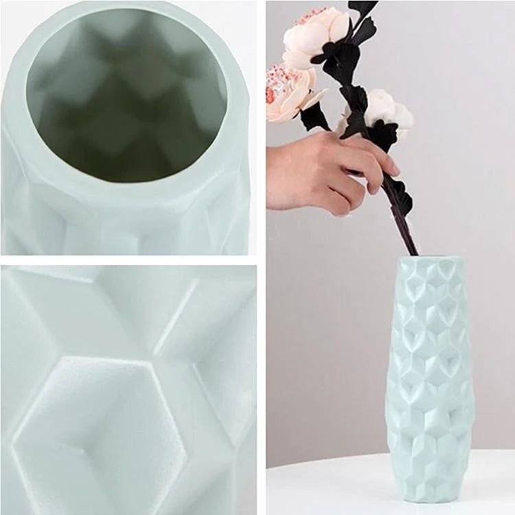 Creative Diamond-shaped Vase for Dry and Wet Flower