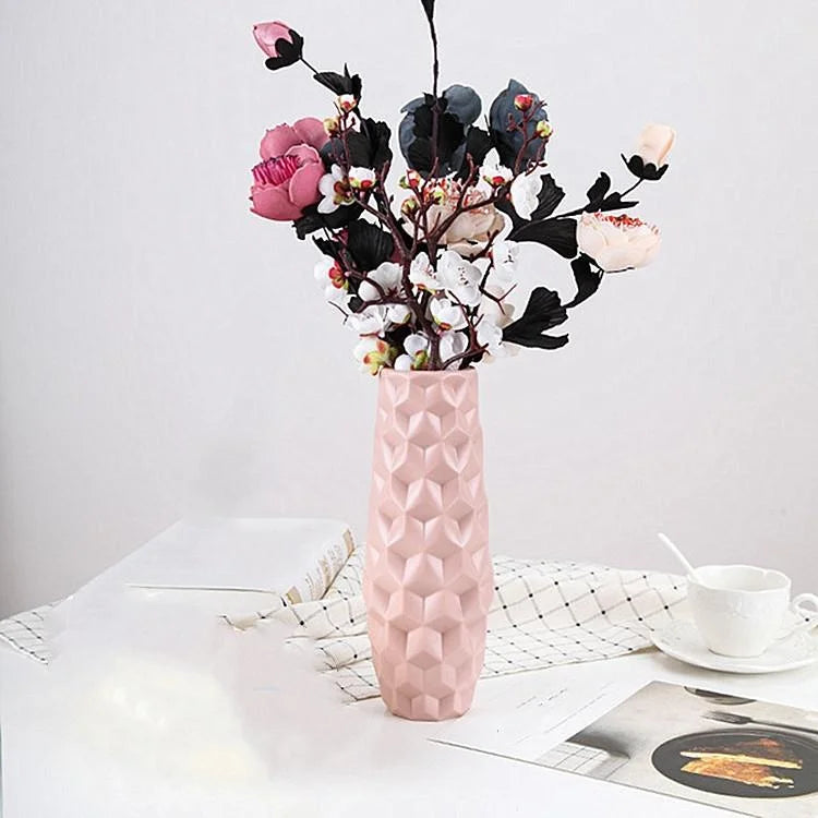 Creative Diamond-shaped Vase for Dry and Wet Flower