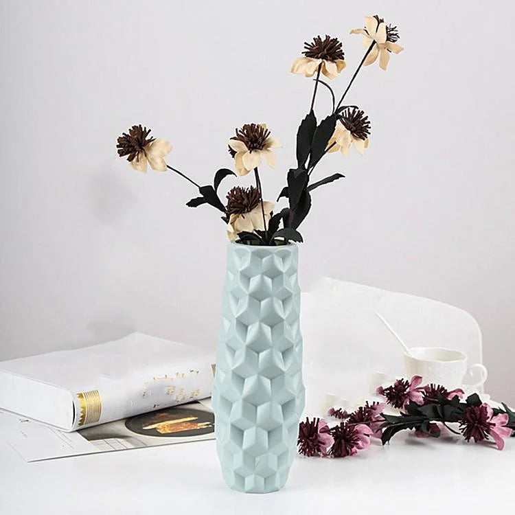 Creative Diamond-shaped Vase for Dry and Wet Flower