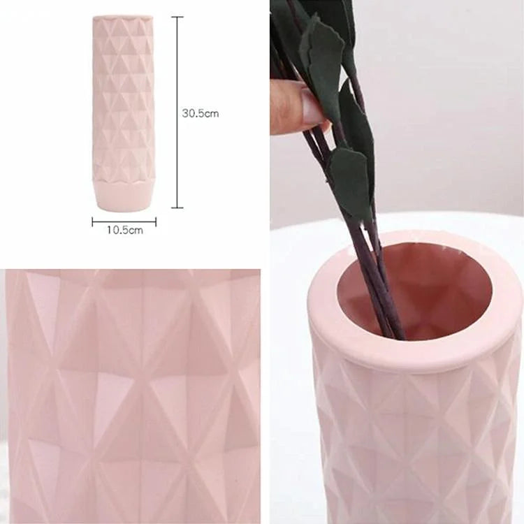 Creative Plastic Vase for Home Decoration - Flower