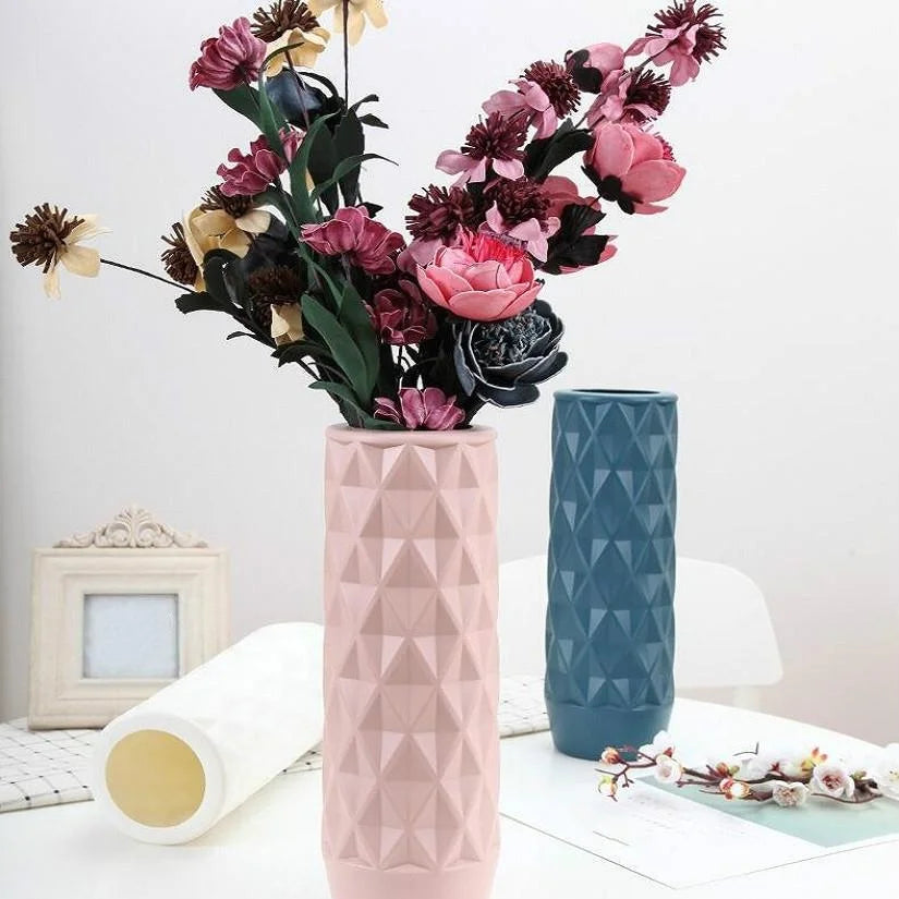 Creative Plastic Vase for Home Decoration - Flower